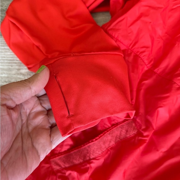 Avia semi-cropped running jacket- 3x- deep, burnt orange - Picture 3 of 6